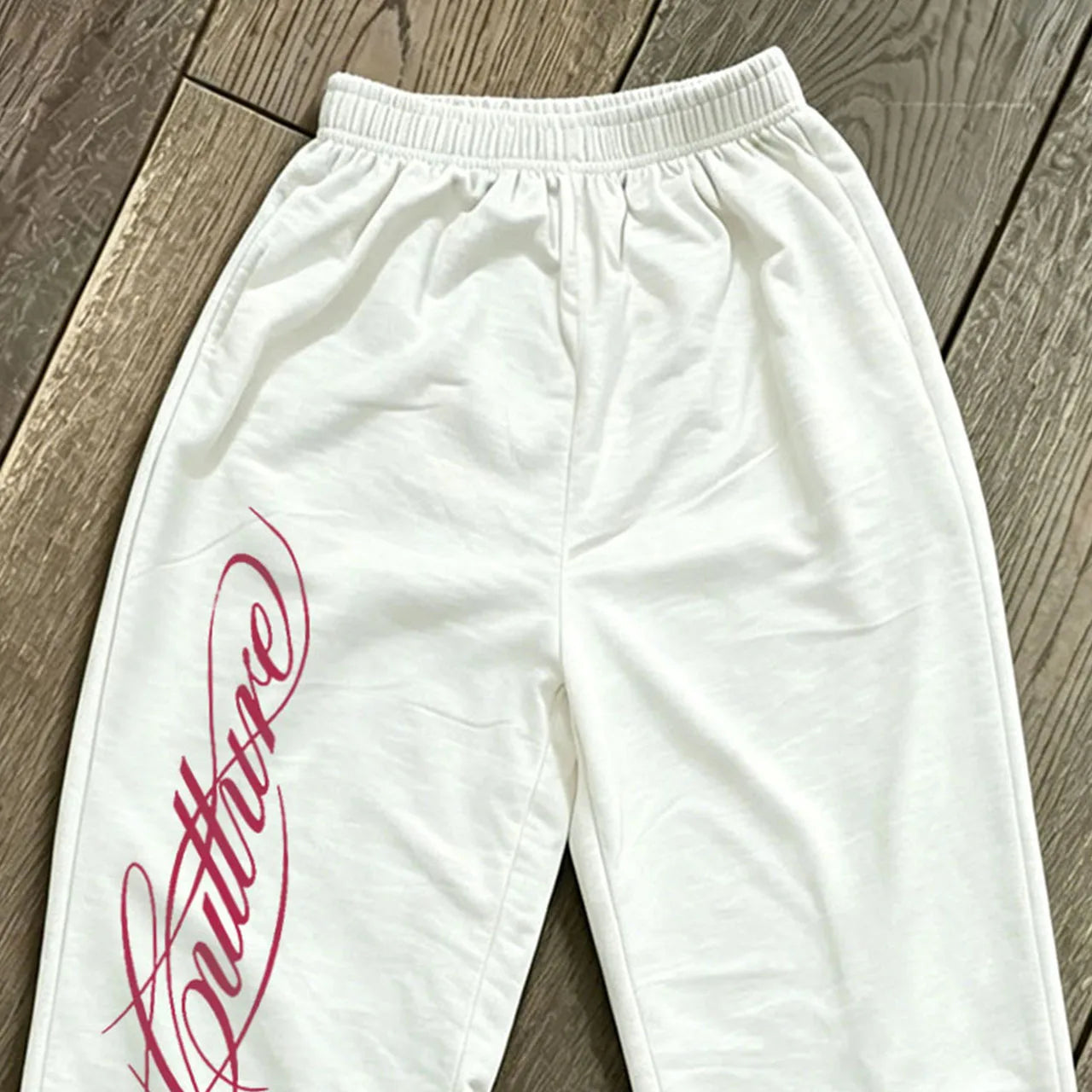 New Y2K Millennium Retro Leisure Comfortable Harajuku Fashion Letter Printed Set Men's and Women's Loose Pants