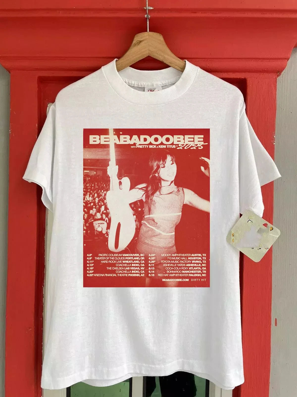 Beabadoobee North American Headlines Tour 2025 T Shirt Full Casual Comfort Summer Preferred Cotton